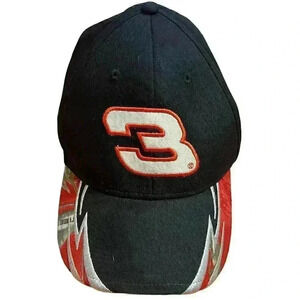 Nascar Dale Earnhardt Hat One Size Stretch Racing 3 Stock Car Casual Outdoors